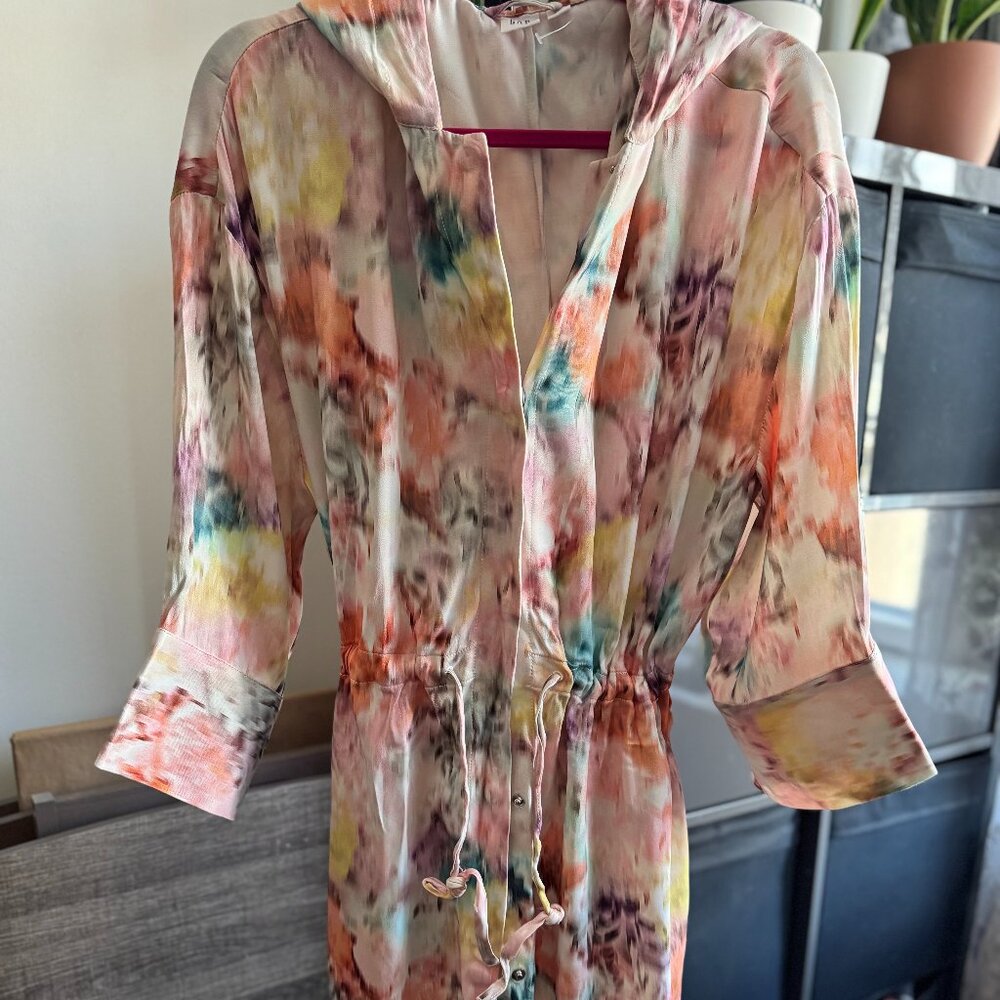 GAP Colorful Tie-Dye Snap Button Jacket